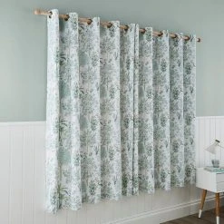 Dunelm Botanical Trees Sage Eyelet Curtains 10 Dunelm Botanical Trees Sage Eyelet Curtains -Dunelm Sales Store 30798227 alt02