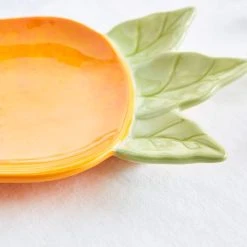 Dunelm Carrot Shaped Plate 8 Dunelm Carrot Shaped Plate -Dunelm Sales Store 30798438 alt02