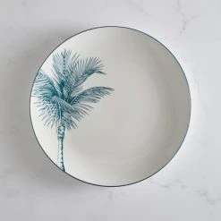 Dunelm Luxe Palm Dinner Plate