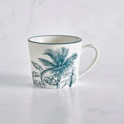 Dunelm Luxe Palm Mug