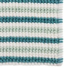 Dunelm Kingfisher And Mint Stripe Bath Mat 9 Dunelm Kingfisher And Mint Stripe Bath Mat -Dunelm Sales Store 30799599 alt02