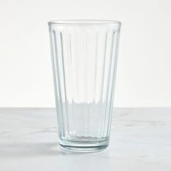 Dunelm Clear Ribbed Highball