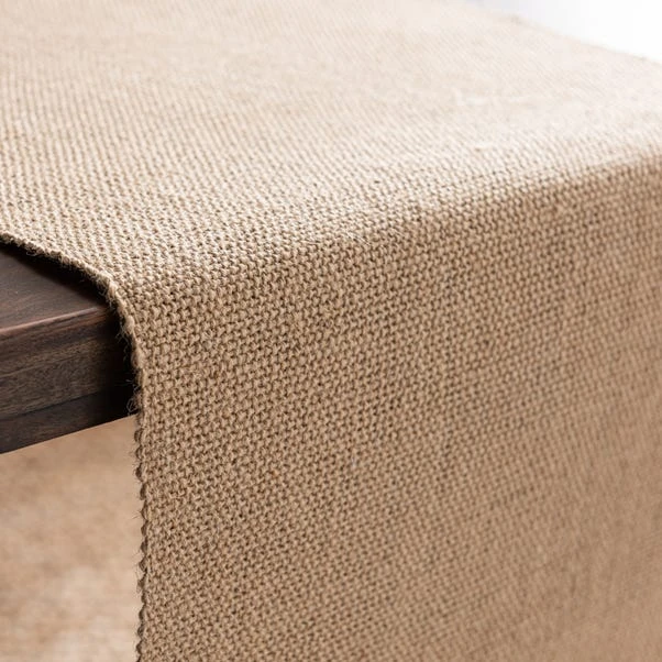 Dunelm Jute Woven Table Runner 5 Dunelm Jute Woven Table Runner - Image 3