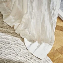 Pineapple Elephant Zofia Broderie Anglaise Slot Top Voile Curtain Panel 12 Pineapple Elephant Zofia Broderie Anglaise Slot Top Voile Curtain Panel -Dunelm Sales Store 30800834 alt06