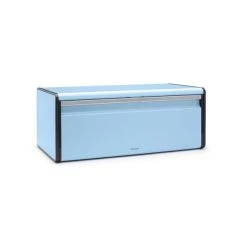Brabantia Dreamy Blue Fall Front Bread Bin 11 Brabantia Dreamy Blue Fall Front Bread Bin -Dunelm Sales Store 30801024 alt03