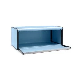 Brabantia Dreamy Blue Fall Front Bread Bin 12 Brabantia Dreamy Blue Fall Front Bread Bin -Dunelm Sales Store 30801024 alt04