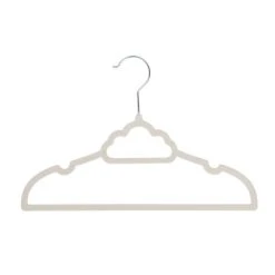 Dunelm Flocked Kids Cloud Shaped Hangers Set Of 25 7 Dunelm Flocked Kids Cloud Shaped Hangers Set Of 25 -Dunelm Sales Store 30801757 alt02