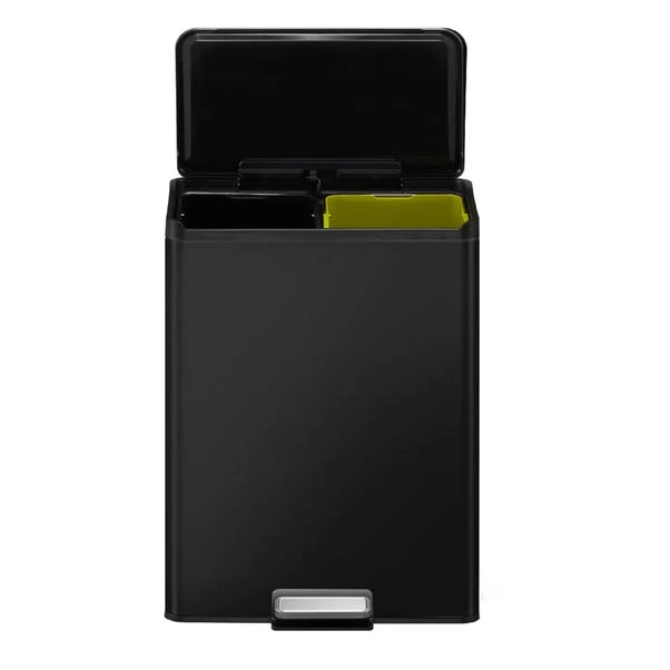 EKO Essential 20/20 Litre Recycler Steel Bin 4 EKO Essential 20/20 Litre Recycler Steel Bin - Image 2