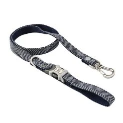 Hugo & Hudson Herringbone Tweed Dog Lead