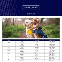 Hugo & Hudson Navy Dog Rain Coat -Dunelm Sales Store 30802733 alt02