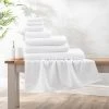 Dunelm Super Soft Pure Cotton Towel White -Dunelm Sales Store 30807149