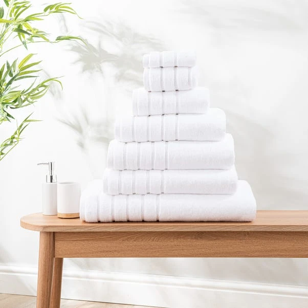Dunelm Ultimate Towel White 3 Dunelm Ultimate Towel White