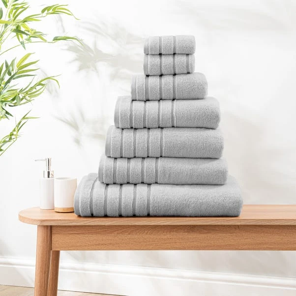 Dunelm Ultimate Towel Soft Grey 3 Dunelm Ultimate Towel Soft Grey