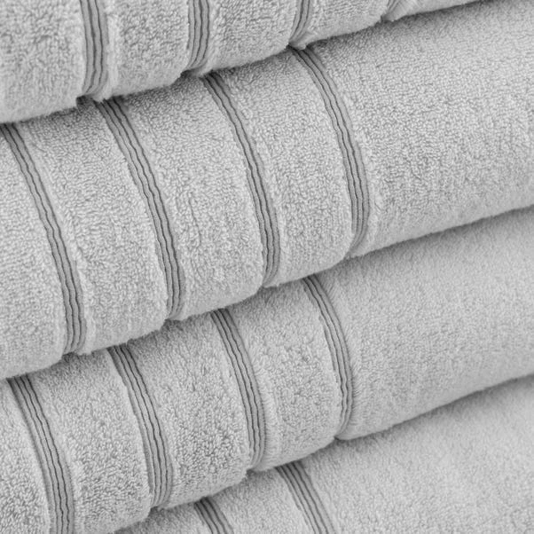 Dunelm Ultimate Towel Soft Grey 6 Dunelm Ultimate Towel Soft Grey - Image 4