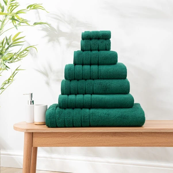 Dunelm Ultimate Towel Emerald 3 Dunelm Ultimate Towel Emerald