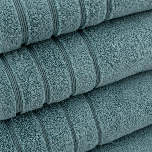 Dunelm Ultimate Towel Teal 6 Dunelm Ultimate Towel Teal - Image 4