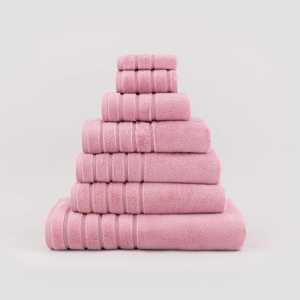 Dunelm Ultimate Towel Vintage Pink 4 Dunelm Ultimate Towel Vintage Pink - Image 2