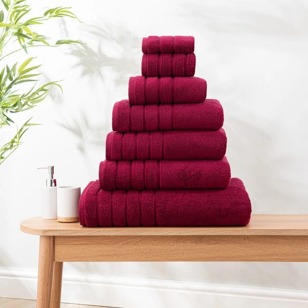 Dunelm Ultimate Towel Cerise 3 Dunelm Ultimate Towel Cerise