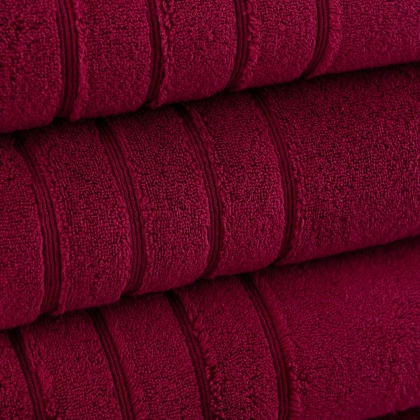 Dunelm Ultimate Towel Cerise 6 Dunelm Ultimate Towel Cerise - Image 4