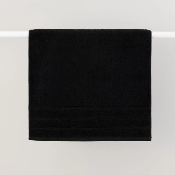 Dunelm Ultimate Towel Black 5 Dunelm Ultimate Towel Black - Image 3