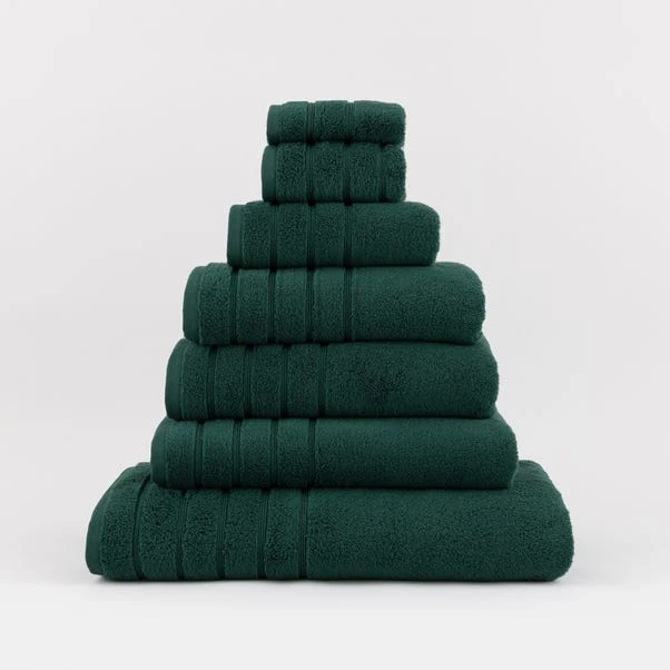 Dunelm Ultimate Towel Bottle Green 4 Dunelm Ultimate Towel Bottle Green - Image 2