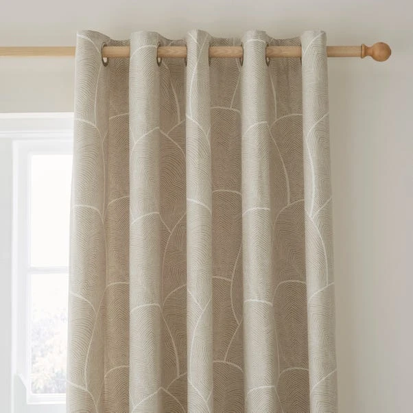 Dunelm Artisanal Natural Eyelet Curtains 3 Dunelm Artisanal Natural Eyelet Curtains