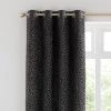Dunelm Animal Cut Velvet Charcoal Eyelet Curtains 2 Dunelm Animal Cut Velvet Charcoal Eyelet Curtains -Dunelm Sales Store 30808482