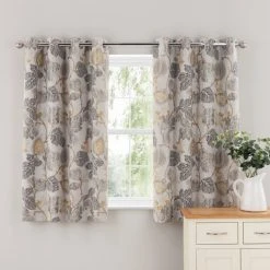 Dunelm Chianti Jacobean Ochre Eyelet Curtains 13 Dunelm Chianti Jacobean Ochre Eyelet Curtains -Dunelm Sales Store 30808512 alt05