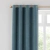 Dunelm Luna Brushed Pacific Blue Blackout Eyelet Curtains 2 Dunelm Luna Brushed Pacific Blue Blackout Eyelet Curtains -Dunelm Sales Store 30808572