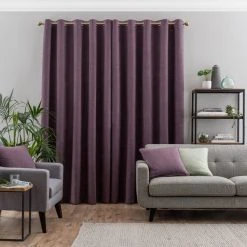 Dunelm Luna Brushed Thistle Blackout Eyelet Curtains 11 Dunelm Luna Brushed Thistle Blackout Eyelet Curtains -Dunelm Sales Store 30808582 alt04