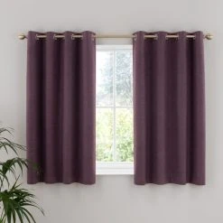 Dunelm Luna Brushed Thistle Blackout Eyelet Curtains 12 Dunelm Luna Brushed Thistle Blackout Eyelet Curtains -Dunelm Sales Store 30808582 alt05