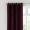 Dunelm Satin Merlot Eyelet Curtains -Dunelm Sales Store 30808740