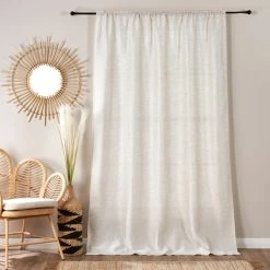 Dunelm Emmie Natural Slot Top Voile 9 Dunelm Emmie Natural Slot Top Voile -Dunelm Sales Store 30808990 alt03