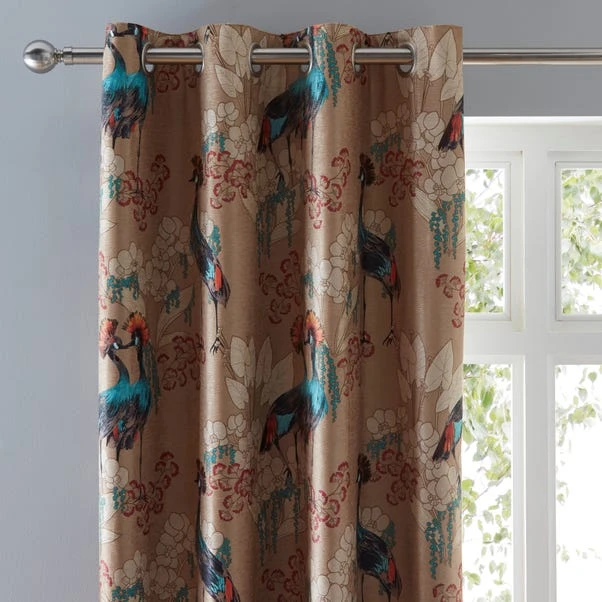 Dunelm Mariba Gold Eyelet Curtains 3 Dunelm Mariba Gold Eyelet Curtains