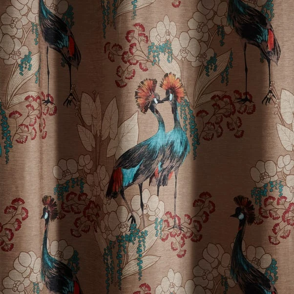 Dunelm Mariba Gold Eyelet Curtains 5 Dunelm Mariba Gold Eyelet Curtains - Image 3