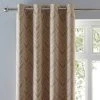 Dunelm Woven Chevron Natural Eyelet Curtains -Dunelm Sales Store 30809323