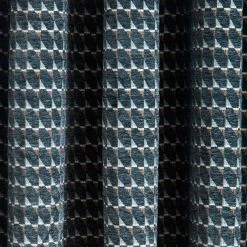 Dunelm Laurent Geo Teal Eyelet Curtains 10 Dunelm Laurent Geo Teal Eyelet Curtains -Dunelm Sales Store 30809353 alt02