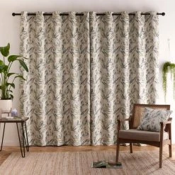 Dunelm Sapo Green Eyelet Curtains 11 Dunelm Sapo Green Eyelet Curtains -Dunelm Sales Store 30809363 alt04