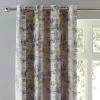 Dunelm Cove Textured Print Ochre Eyelet Curtains 1 Dunelm Cove Textured Print Ochre Eyelet Curtains -Dunelm Sales Store 30809403