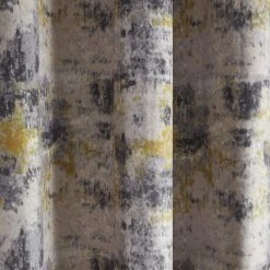 Dunelm Cove Textured Print Ochre Eyelet Curtains 10 Dunelm Cove Textured Print Ochre Eyelet Curtains -Dunelm Sales Store 30809403 alt02
