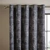Natural History Museum Waterhouse Charcoal Eyelet Curtains 1 Natural History Museum Waterhouse Charcoal Eyelet Curtains -Dunelm Sales Store 30810024