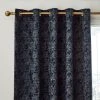 Dunelm Mottled Chenille Navy Eyelet Curtains 1 Dunelm Mottled Chenille Navy Eyelet Curtains -Dunelm Sales Store 30810044