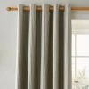Dunelm Churchgate Herringbone Stripe Olive Eyelet Curtains 2 Dunelm Churchgate Herringbone Stripe Olive Eyelet Curtains -Dunelm Sales Store 30810112