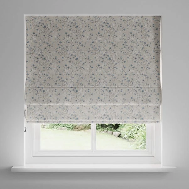 Dunelm Freya Ashley Blue Blackout Roman Blind 5 Dunelm Freya Ashley Blue Blackout Roman Blind - Image 3