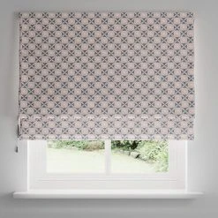 Dunelm Global Daisy Navy Blackout Roman Blind 9 Dunelm Global Daisy Navy Blackout Roman Blind -Dunelm Sales Store 30810191 alt06