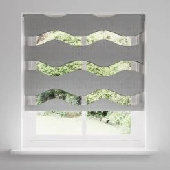 Dunelm Wave Day & Night Dove Grey Roller Blind 8 Dunelm Wave Day & Night Dove Grey Roller Blind -Dunelm Sales Store 30810256 alt04
