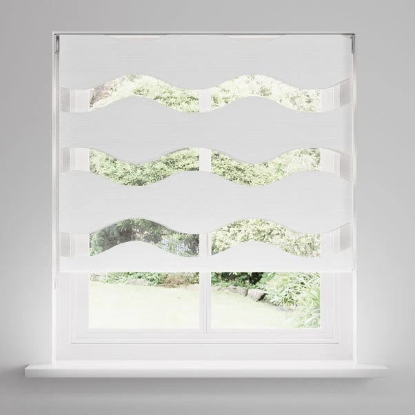 Dunelm Wave Day & Night White Roller Blind 5 Dunelm Wave Day & Night White Roller Blind - Image 3