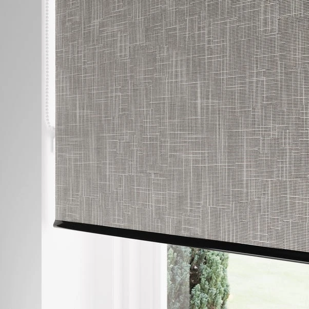 Dunelm Hadley Blackout Grey Roller Blind 4 Dunelm Hadley Blackout Grey Roller Blind - Image 2