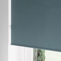 Dunelm Luna Pacific Blue Blackout Roller Blind 7 Dunelm Luna Pacific Blue Blackout Roller Blind -Dunelm Sales Store 30810291 alt03