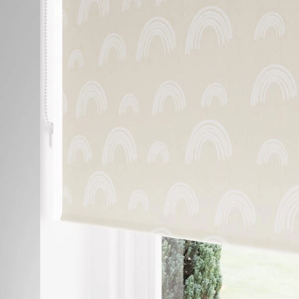 Dunelm Rainbow Twist Safe Natural Roller Blind 4 Dunelm Rainbow Twist Safe Natural Roller Blind - Image 2